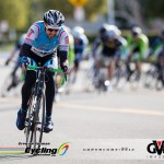 Noe Alcala on the attack at Ontario Grand Prix Race #1 - 35+