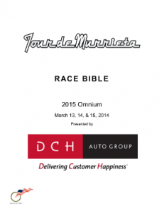 TDM Race Bible 2015race-bible-pg1